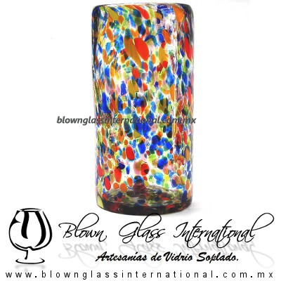 Vaso Cilíndrico Pintas Colores Festival - Imagen 1