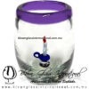 Tequilero Barril Borde de Color con Candelabro - Thumbnail Image 9