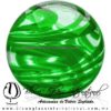 Esfera Hilo Jalado de color Verde jade, Artesanías de Vidrio Soplado - Blown Glass Sphere Ball Handmade Esfera Hilo Jalado de color Verde jade, Artesanías de Vidrio Soplado - Blown Glass Sphere Ball Handmade