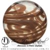 Esfera Hilo Jalado de color Choolate, Artesanías de Vidrio Soplado - Blown Glass Sphere Ball Handmade Esfera Hilo Jalado de color Choolate, Artesanías de Vidrio Soplado - Blown Glass Sphere Ball Handmade