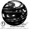 Esfera Hilo Jalado de color Negro, Artesanías de Vidrio Soplado - Blown Glass Sphere Ball Handmade Esfera Hilo Jalado de color Negro, Artesanías de Vidrio Soplado - Blown Glass Sphere Ball Handmade