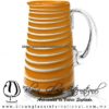 Jarra Lechera color Opalino Sólido Espiral Blanco - Thumbnail Image 11
