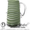 Jarra Lechera color Opalino Sólido Espiral Blanco - Thumbnail Image 14