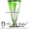 Copa Cónica Cervecera Craquelado Lustre y Desvanecido de color Verde Lima (pie cristal), Artesanías de Vidrio Soplado - Blown Glass Cup Handmade Copa Cónica Cervecera Craquelado Lustre y Desvanecido de color Verde Lima (pie cristal), Artesanías de Vidrio Soplado - Blown Glass Cup Handmade