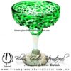 Copa Margarita Vaso Granizado color Verde Jade, Dark green, Artesanías de Vidrio Soplado, Fabrica de Vidrio - Blown Glass Factory Store Handmade Copa Margarita Vaso Granizado color Verde Jade, Dark green, Artesanías de Vidrio Soplado, Fabrica de Vidrio - Blown Glass Factory Store Handmade