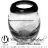 Tequilero Shot Barril Borde de Color Negro, Black, Artesanías de Vidrio Soplado, Fabrica de Vidrio - Blown Glass Factory Store Tequila Shot Drunk Handmade