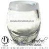Tequilero Shot Barril Borde de Color Blanco, White, Artesanías de Vidrio Soplado, Fabrica de Vidrio - Blown Glass Factory Store Tequila Shot Drunk Handmade