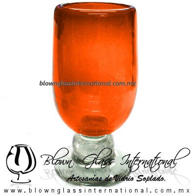 Copa Pingüino Tallo Bola Sólido de Color Naranja, Orange, Artesanías de Vidrio Soplado - Blown GlassCopa Pingüino Tallo Bola Sólido de Color Naranja, Orange, Artesanías de Vidrio Soplado - Blown GlassCopa Pingüino Tallo Bola Sólido de Color Naranja, Orange, Artesanías de Vidrio Soplado - Blown Glass Copa Pingüino Tallo Bola Sólido de Color Naranja, Orange, Artesanías de Vidrio Soplado - Blown Glass