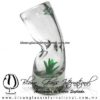 Tequilero Borracho Shot con Agave verde jade, Fábrica de Vidrio Soplado Artesanal, made in México - Blown Glass Factory Store Tonala, Handcraft, Handmade.