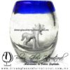 Tequilero barril con caballo y Borde de color, Fábrica de Vidrio Soplado Artesanal, made in México - Blown Glass Factory Store Tonala, Handcraft, Handmade. Tequilero barril con caballo y Borde de color, Fábrica de Vidrio Soplado Artesanal, made in México - Blown Glass Factory Store Tonala, Handcraft, Handmade.