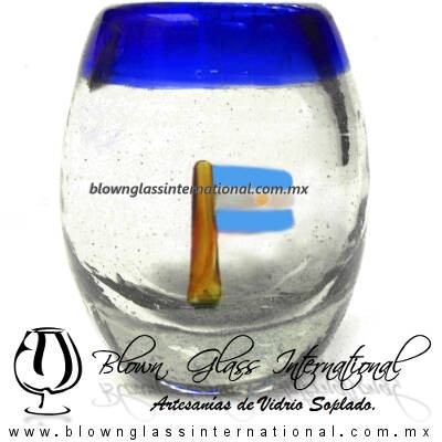 Tequilero barril con Bandera y Borde de color, Fábrica de Vidrio Soplado Artesanal, made in México - Blown Glass Factory Store Tonala, Handcraft, Handmade. Tequilero barril con Bandera y Borde de color, Fábrica de Vidrio Soplado Artesanal, made in México - Blown Glass Factory Store Tonala, Handcraft, Handmade.