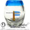 Tequilero barril con Bandera y Borde de color, Fábrica de Vidrio Soplado Artesanal, made in México - Blown Glass Factory Store Tonala, Handcraft, Handmade. Tequilero barril con Bandera y Borde de color, Fábrica de Vidrio Soplado Artesanal, made in México - Blown Glass Factory Store Tonala, Handcraft, Handmade.