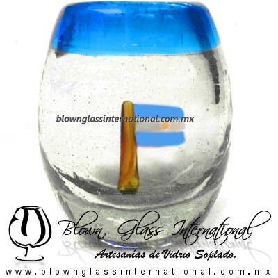 Tequilero barril con Bandera y Borde de color, Fábrica de Vidrio Soplado Artesanal, made in México - Blown Glass Factory Store Tonala, Handcraft, Handmade. Tequilero barril con Bandera y Borde de color, Fábrica de Vidrio Soplado Artesanal, made in México - Blown Glass Factory Store Tonala, Handcraft, Handmade.