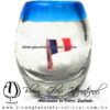 Tequilero barril con Bandera y Borde de color, Fábrica de Vidrio Soplado Artesanal, made in México - Blown Glass Factory Store Tonala, Handcraft, Handmade. Tequilero barril con Bandera y Borde de color, Fábrica de Vidrio Soplado Artesanal, made in México - Blown Glass Factory Store Tonala, Handcraft, Handmade.