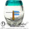 Tequilero barril con Bandera y Borde de color, Fábrica de Vidrio Soplado Artesanal, made in México - Blown Glass Factory Store Tonala, Handcraft, Handmade. Tequilero barril con Bandera y Borde de color, Fábrica de Vidrio Soplado Artesanal, made in México - Blown Glass Factory Store Tonala, Handcraft, Handmade.