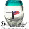 Tequilero barril con Bandera y Borde de color, Fábrica de Vidrio Soplado Artesanal, made in México - Blown Glass Factory Store Tonala, Handcraft, Handmade. Tequilero barril con Bandera y Borde de color, Fábrica de Vidrio Soplado Artesanal, made in México - Blown Glass Factory Store Tonala, Handcraft, Handmade.