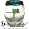 Tequilero barril con Bandera y Borde de color, Fábrica de Vidrio Soplado Artesanal, made in México - Blown Glass Factory Store Tonala, Handcraft, Handmade. Tequilero barril con Bandera y Borde de color, Fábrica de Vidrio Soplado Artesanal, made in México - Blown Glass Factory Store Tonala, Handcraft, Handmade.