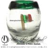 Tequilero barril con Bandera y Borde de color, Fábrica de Vidrio Soplado Artesanal, made in México - Blown Glass Factory Store Tonala, Handcraft, Handmade. Tequilero barril con Bandera y Borde de color, Fábrica de Vidrio Soplado Artesanal, made in México - Blown Glass Factory Store Tonala, Handcraft, Handmade.