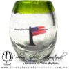 Tequilero barril con Bandera y Borde de color, Fábrica de Vidrio Soplado Artesanal, made in México - Blown Glass Factory Store Tonala, Handcraft, Handmade. Tequilero barril con Bandera y Borde de color, Fábrica de Vidrio Soplado Artesanal, made in México - Blown Glass Factory Store Tonala, Handcraft, Handmade.