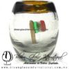 Tequilero barril con Bandera y Borde de color, Fábrica de Vidrio Soplado Artesanal, made in México - Blown Glass Factory Store Tonala, Handcraft, Handmade. Tequilero barril con Bandera y Borde de color, Fábrica de Vidrio Soplado Artesanal, made in México - Blown Glass Factory Store Tonala, Handcraft, Handmade.