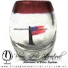 Tequilero barril con Bandera y Borde de color, Fábrica de Vidrio Soplado Artesanal, made in México - Blown Glass Factory Store Tonala, Handcraft, Handmade. Tequilero barril con Bandera y Borde de color, Fábrica de Vidrio Soplado Artesanal, made in México - Blown Glass Factory Store Tonala, Handcraft, Handmade.