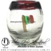 Tequilero barril con Bandera y Borde de color, Fábrica de Vidrio Soplado Artesanal, made in México - Blown Glass Factory Store Tonala, Handcraft, Handmade. Tequilero barril con Bandera y Borde de color, Fábrica de Vidrio Soplado Artesanal, made in México - Blown Glass Factory Store Tonala, Handcraft, Handmade.