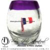 Tequilero barril con Bandera y Borde de color, Fábrica de Vidrio Soplado Artesanal, made in México - Blown Glass Factory Store Tonala, Handcraft, Handmade. Tequilero barril con Bandera y Borde de color, Fábrica de Vidrio Soplado Artesanal, made in México - Blown Glass Factory Store Tonala, Handcraft, Handmade.