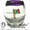 Tequilero barril con Bandera y Borde de color, Fábrica de Vidrio Soplado Artesanal, made in México - Blown Glass Factory Store Tonala, Handcraft, Handmade. Tequilero barril con Bandera y Borde de color, Fábrica de Vidrio Soplado Artesanal, made in México - Blown Glass Factory Store Tonala, Handcraft, Handmade.