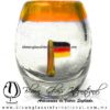 Tequilero barril con Bandera y Borde de color, Fábrica de Vidrio Soplado Artesanal, made in México - Blown Glass Factory Store Tonala, Handcraft, Handmade. Tequilero barril con Bandera y Borde de color, Fábrica de Vidrio Soplado Artesanal, made in México - Blown Glass Factory Store Tonala, Handcraft, Handmade.