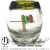 Tequilero barril con Bandera y Borde de color, Fábrica de Vidrio Soplado Artesanal, made in México - Blown Glass Factory Store Tonala, Handcraft, Handmade. Tequilero barril con Bandera y Borde de color, Fábrica de Vidrio Soplado Artesanal, made in México - Blown Glass Factory Store Tonala, Handcraft, Handmade.