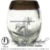 Tequilero barril con caballo y Borde de color, Fábrica de Vidrio Soplado Artesanal, made in México - Blown Glass Factory Store Tonala, Handcraft, Handmade. Tequilero barril con caballo y Borde de color, Fábrica de Vidrio Soplado Artesanal, made in México - Blown Glass Factory Store Tonala, Handcraft, Handmade.