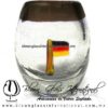 Tequilero barril con Bandera y Borde de color, Fábrica de Vidrio Soplado Artesanal, made in México - Blown Glass Factory Store Tonala, Handcraft, Handmade. Tequilero barril con Bandera y Borde de color, Fábrica de Vidrio Soplado Artesanal, made in México - Blown Glass Factory Store Tonala, Handcraft, Handmade.