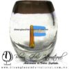 Tequilero barril con Bandera y Borde de color, Fábrica de Vidrio Soplado Artesanal, made in México - Blown Glass Factory Store Tonala, Handcraft, Handmade. Tequilero barril con Bandera y Borde de color, Fábrica de Vidrio Soplado Artesanal, made in México - Blown Glass Factory Store Tonala, Handcraft, Handmade.