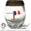 Tequilero barril con Bandera y Borde de color, Fábrica de Vidrio Soplado Artesanal, made in México - Blown Glass Factory Store Tonala, Handcraft, Handmade. Tequilero barril con Bandera y Borde de color, Fábrica de Vidrio Soplado Artesanal, made in México - Blown Glass Factory Store Tonala, Handcraft, Handmade.