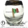 Tequilero barril con Bandera y Borde de color, Fábrica de Vidrio Soplado Artesanal, made in México - Blown Glass Factory Store Tonala, Handcraft, Handmade. Tequilero barril con Bandera y Borde de color, Fábrica de Vidrio Soplado Artesanal, made in México - Blown Glass Factory Store Tonala, Handcraft, Handmade.