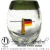 Tequilero barril con Bandera y Borde de color, Fábrica de Vidrio Soplado Artesanal, made in México - Blown Glass Factory Store Tonala, Handcraft, Handmade. Tequilero barril con Bandera y Borde de color, Fábrica de Vidrio Soplado Artesanal, made in México - Blown Glass Factory Store Tonala, Handcraft, Handmade.