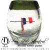 Tequilero barril con Bandera y Borde de color, Fábrica de Vidrio Soplado Artesanal, made in México - Blown Glass Factory Store Tonala, Handcraft, Handmade. Tequilero barril con Bandera y Borde de color, Fábrica de Vidrio Soplado Artesanal, made in México - Blown Glass Factory Store Tonala, Handcraft, Handmade.