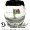 Tequilero barril con Bandera y Borde de color, Fábrica de Vidrio Soplado Artesanal, made in México - Blown Glass Factory Store Tonala, Handcraft, Handmade. Tequilero barril con Bandera y Borde de color, Fábrica de Vidrio Soplado Artesanal, made in México - Blown Glass Factory Store Tonala, Handcraft, Handmade.