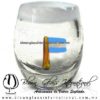 Tequilero barril con Bandera y Borde de color, Fábrica de Vidrio Soplado Artesanal, made in México - Blown Glass Factory Store Tonala, Handcraft, Handmade. Tequilero barril con Bandera y Borde de color, Fábrica de Vidrio Soplado Artesanal, made in México - Blown Glass Factory Store Tonala, Handcraft, Handmade.