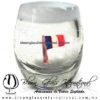 Tequilero barril con Bandera y Borde de color, Fábrica de Vidrio Soplado Artesanal, made in México - Blown Glass Factory Store Tonala, Handcraft, Handmade. Tequilero barril con Bandera y Borde de color, Fábrica de Vidrio Soplado Artesanal, made in México - Blown Glass Factory Store Tonala, Handcraft, Handmade.