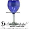 Copa Vino Lustre y Sólido de Color Azul Cobalto, Fábrica de Vidrio Soplado Artesanal, made in México - Blown Glass Factory Store Tonala, Handcraft, Handmade. Copa Vino Lustre y Sólido de Color Azul Cobalto, Fábrica de Vidrio Soplado Artesanal, made in México - Blown Glass Factory Store Tonala, Handcraft, Handmade.