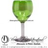 Copa Vino Lustre y Sólido de Color Verde Lima, Fábrica de Vidrio Soplado Artesanal, made in México - Blown Glass Factory Store Tonala, Handcraft, Handmade. Copa Vino Lustre y Sólido de Color Verde Lima, Fábrica de Vidrio Soplado Artesanal, made in México - Blown Glass Factory Store Tonala, Handcraft, Handmade.
