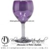 Copa Vino Lustre y Sólido de Color Morado, Fábrica de Vidrio Soplado Artesanal, made in México - Blown Glass Factory Store Tonala, Handcraft, Handmade. Copa Vino Lustre y Sólido de Color Morado, Fábrica de Vidrio Soplado Artesanal, made in México - Blown Glass Factory Store Tonala, Handcraft, Handmade.