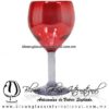 Copa Vino Lustre y Sólido de Color Rojo, Fábrica de Vidrio Soplado Artesanal, made in México - Blown Glass Factory Store Tonala, Handcraft, Handmade. Copa Vino Lustre y Sólido de Color Rojo, Fábrica de Vidrio Soplado Artesanal, made in México - Blown Glass Factory Store Tonala, Handcraft, Handmade.