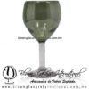 Copa Vino Lustre y Sólido de Color Verde Olivo, Fábrica de Vidrio Soplado Artesanal, made in México - Blown Glass Factory Store Tonala, Handcraft, Handmade. Copa Vino Lustre y Sólido de Color Verde Olivo, Fábrica de Vidrio Soplado Artesanal, made in México - Blown Glass Factory Store Tonala, Handcraft, Handmade.