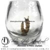 Tequilero barril Cristal con Gusanito, Fábrica de Vidrio Soplado Artesanal, made in México - Blown Glass Factory Store Tonala, Handcraft, Handmade.