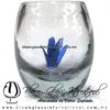 Tequilero barril Cristal con Agave, Fábrica de Vidrio Soplado Artesanal, made in México - Blown Glass Factory Store Tonala, Handcraft, Handmade.