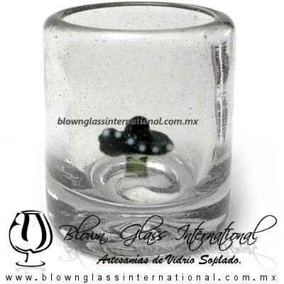 Tequilero Cilíndrico con Sombrero Charro, Fábrica de Vidrio Soplado Artesanal, made in México - Blown Glass Factory Store Tonala, Handcraft, Handmade. Tequilero Cilíndrico con Sombrero Charro, Fábrica de Vidrio Soplado Artesanal, made in México - Blown Glass Factory Store Tonala, Handcraft, Handmade.