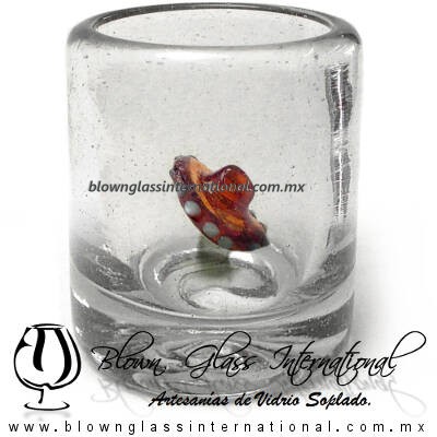Tequilero Cilíndrico con Sombrero Charro, Fábrica de Vidrio Soplado Artesanal, made in México - Blown Glass Factory Store Tonala, Handcraft, Handmade. Tequilero Cilíndrico con Sombrero Charro, Fábrica de Vidrio Soplado Artesanal, made in México - Blown Glass Factory Store Tonala, Handcraft, Handmade.