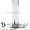 Tequilero Cilíndrico Cristal con Chile verde. Fábrica de Vidrio Soplado Artesanal, made in México - Blown Glass Factory Store Tonala, Handcraft, Handmade. Tequilero Cilíndrico Cristal con Chile verde. Fábrica de Vidrio Soplado Artesanal, made in México - Blown Glass Factory Store Tonala, Handcraft, Handmade.
